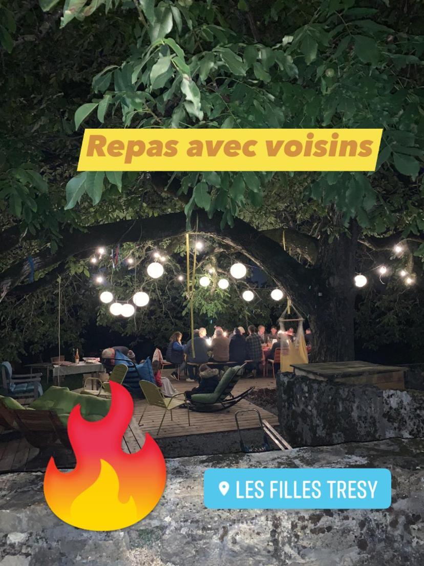 Chambres D Hotes Les Filles Tresy Passenans Luaran gambar